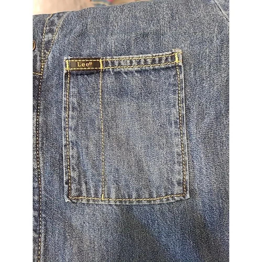 Lee Union Alls Jumpsuit Women's Size XS Coveralls Blue Denim One Piece NWT - Picture 9 of 10